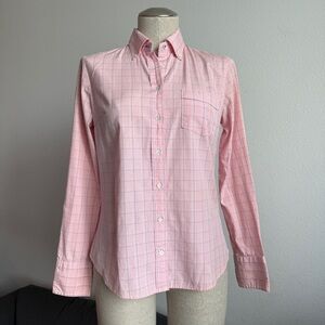 J.Crew Slim Fit Button Down Shirt - Pink Plaid